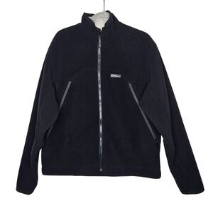 Ptarmigan Distinctive Outdoor Wear Black Fleece‎ Jacket Mens M Cycling Fleece